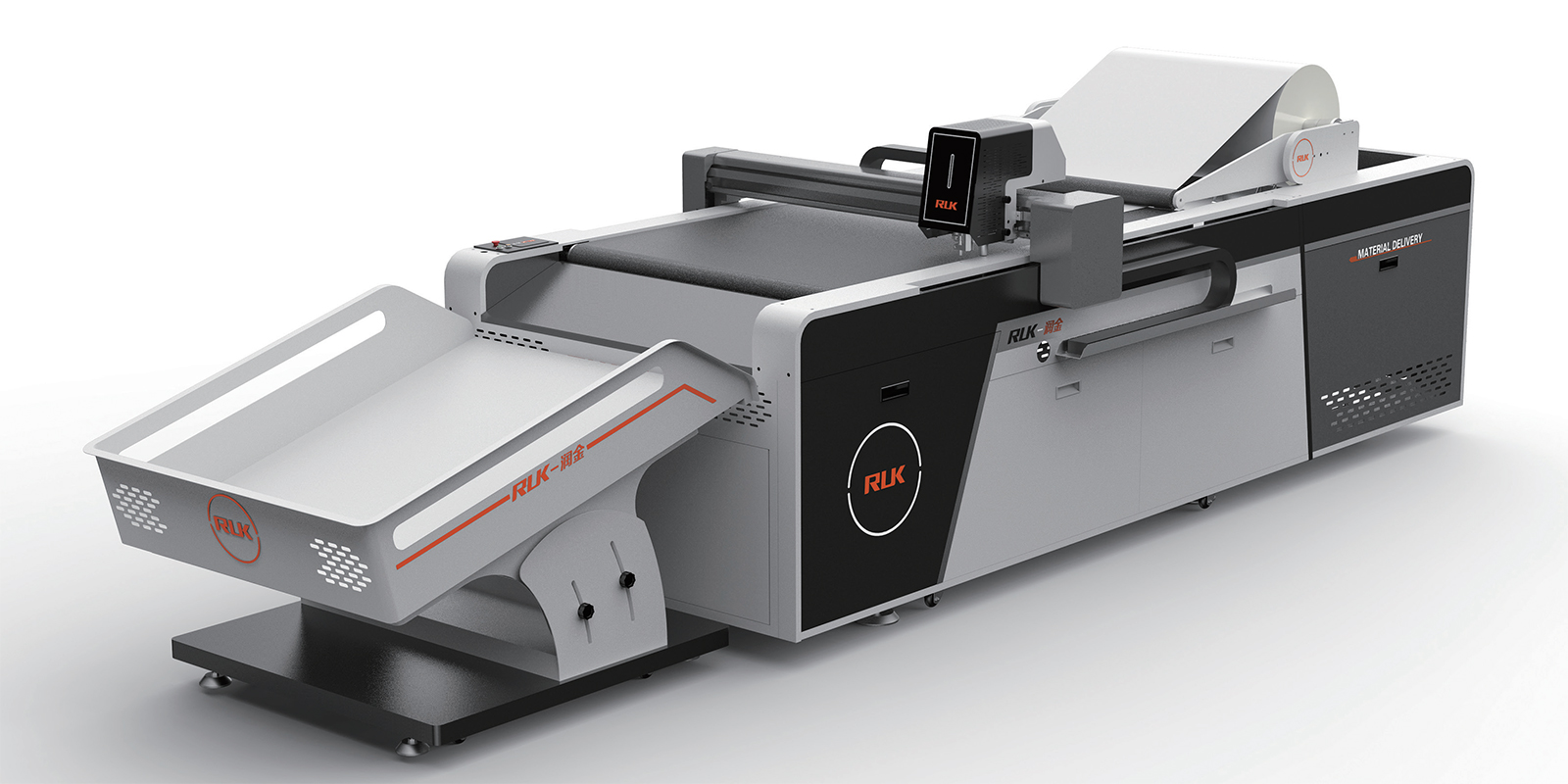 MKC-0806L Kertas Label Stiker Otomatis Digital Printing Dan Mesin Die-Cutting
